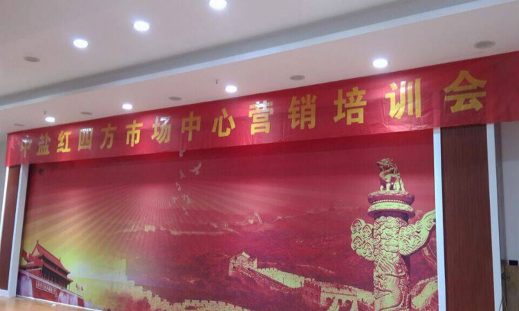 春沣商学院名誉院长赵一沣执教中盐红四方营销培训会