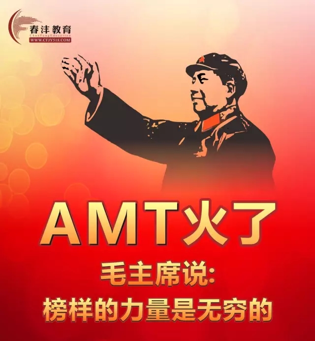 AMT火了,榜样的力量是无穷的