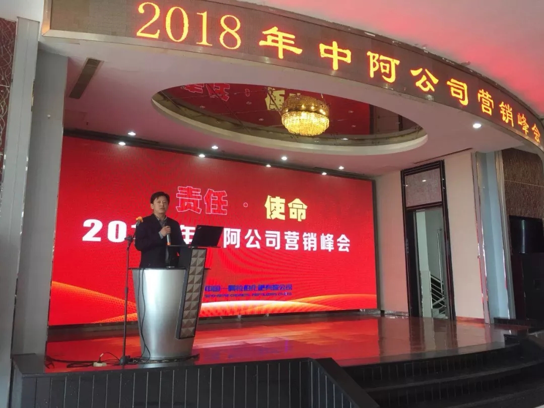 责任·使命│百年盛世总裁赵一沣出席中阿公司营销峰会