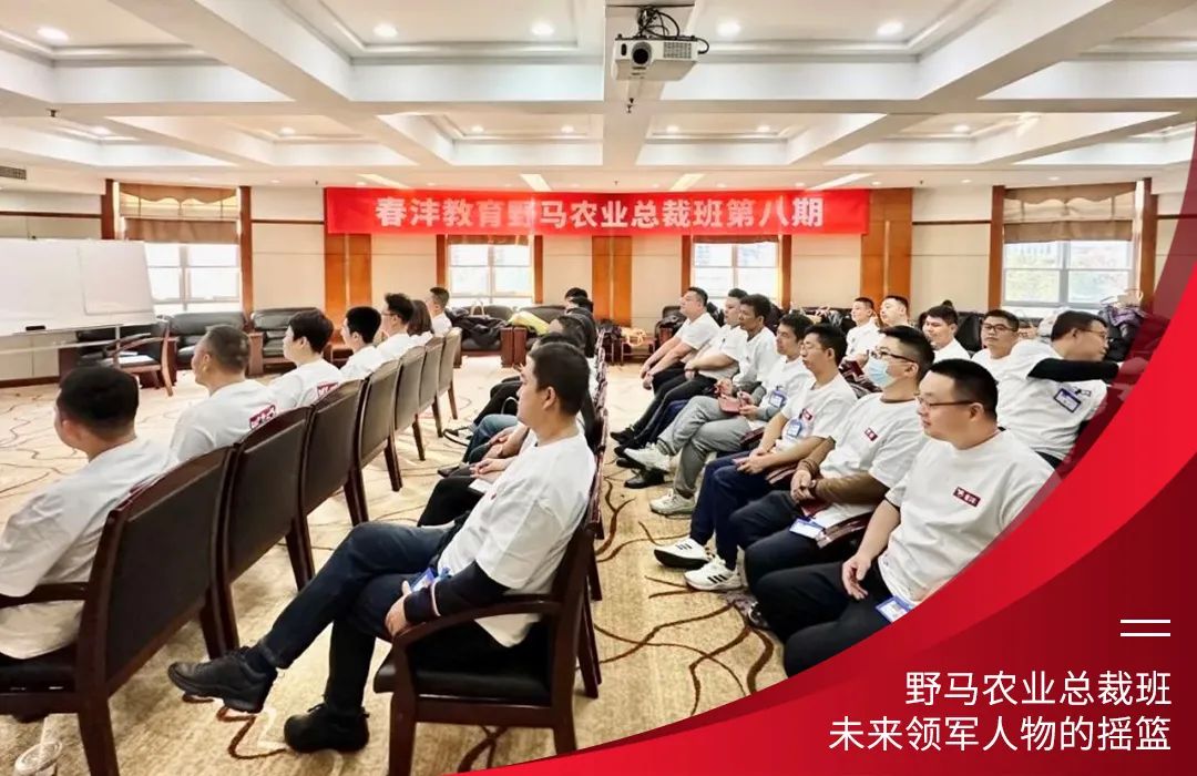 九要遇见你 | 春沣野马总裁班九期招生启动